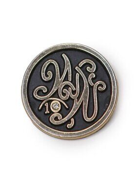 Vintage Weight Watchers 10 Lb Loss Milestone Brooch Pin | Jean Nidetch Signed